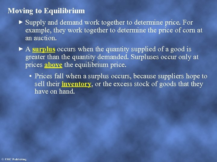 CHAPTER 6 PRICE Supply and Demand Together