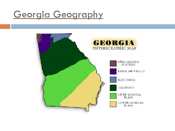 Georgia Geography 