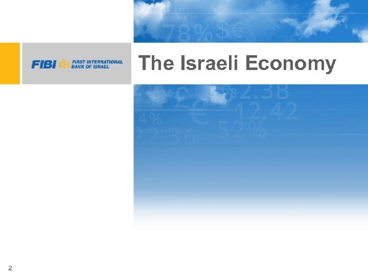 The Israeli Economy 2 