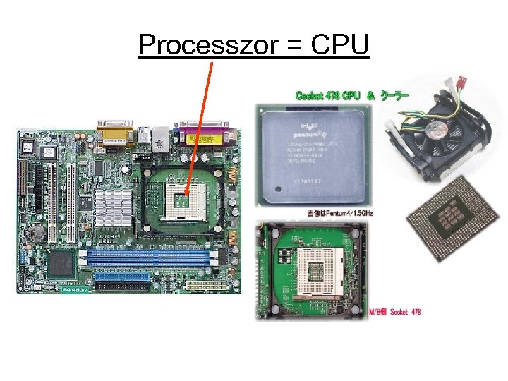 Processzor = CPU 