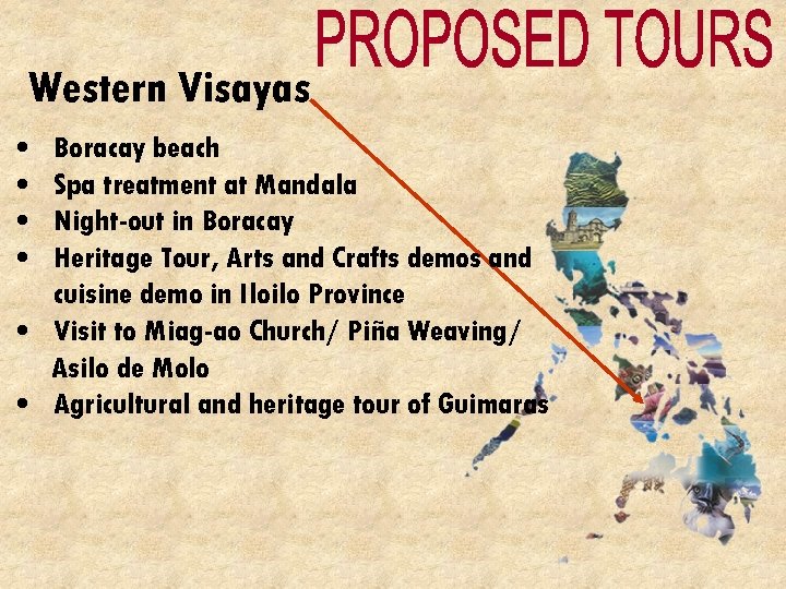 Western Visayas • • Boracay beach Spa treatment at Mandala Night-out in Boracay Heritage