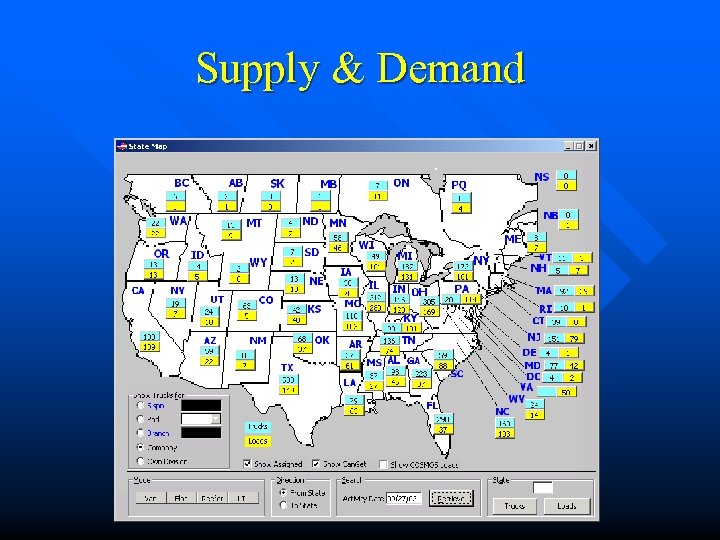 Supply & Demand 