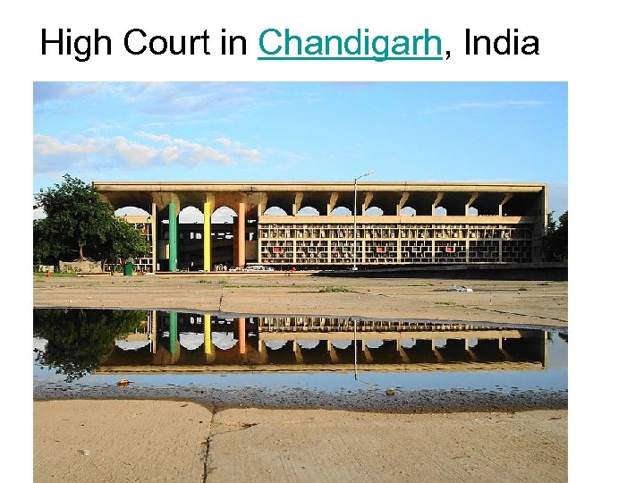 High Court in Chandigarh, India 