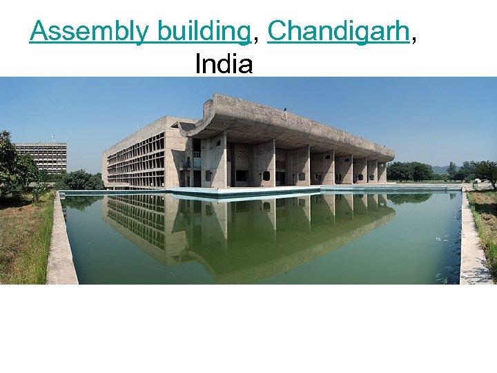 Assembly building, Chandigarh, India 