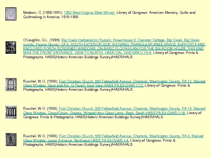  Medovic, C. (1990 -1991). 1992 West Virginia State Winner. Library of Congress: American