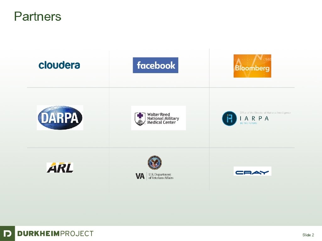 Partners Slide 2 