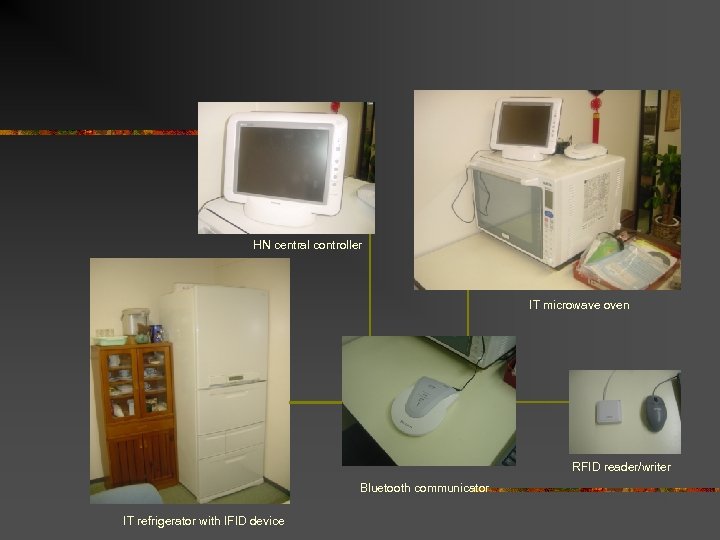 HN central controller IT microwave oven RFID reader/writer Bluetooth communicator IT refrigerator with IFID