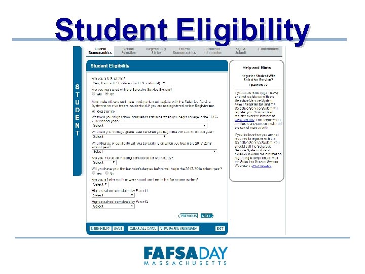 Student Eligibility 