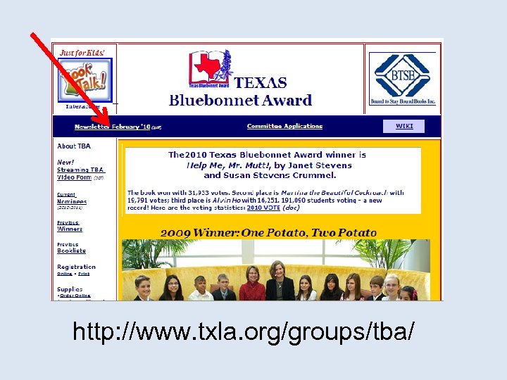 http: //www. txla. org/groups/tba/ 