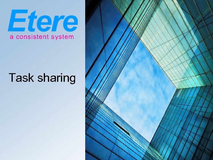 Task sharing 