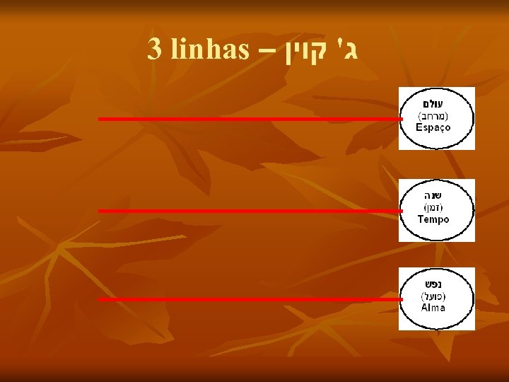 3 linhas – ג' קוין 