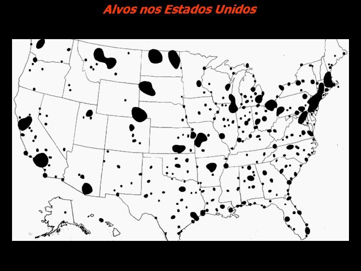 Alvos nos Estados Unidos 