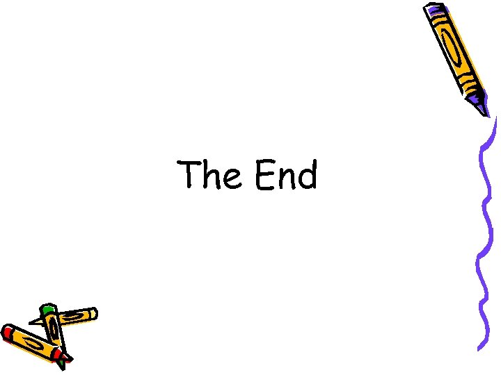 The End 