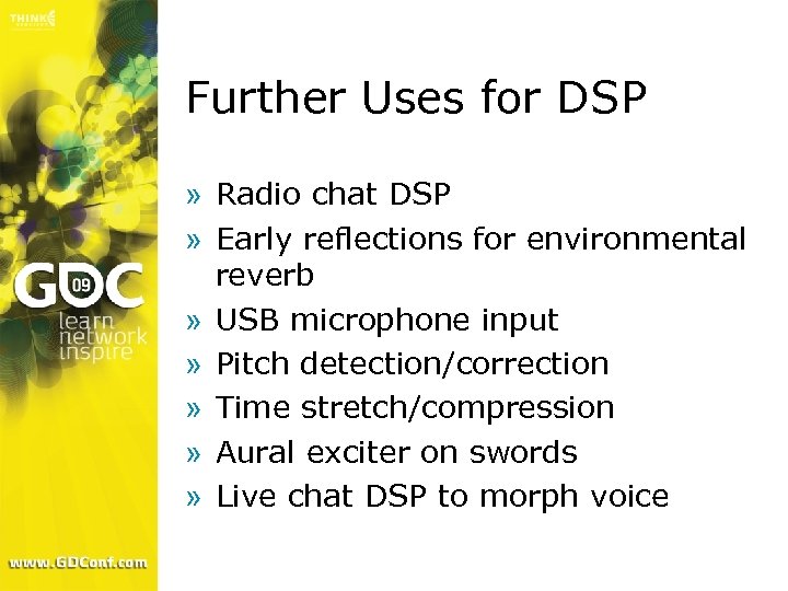 Further Uses for DSP » Radio chat DSP » Early reflections for environmental reverb