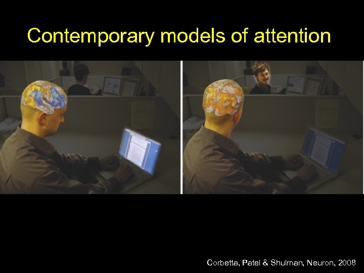 Contemporary models of attention Corbetta, Patel & Shulman, Neuron, 2008 