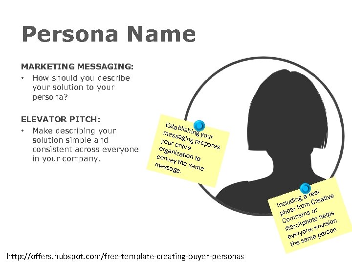 Persona Name MARKETING MESSAGING: • How should you describe your solution to your persona?