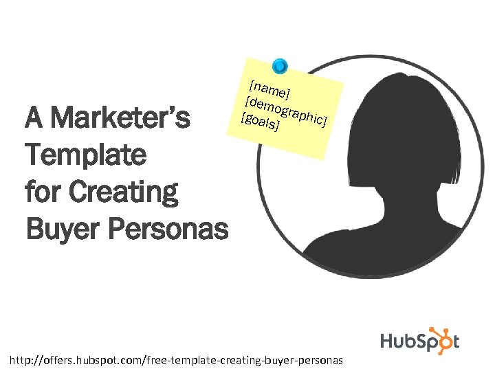 A Marketer’s Template for Creating Buyer Personas [nam e [dem ] o [goal graphic]