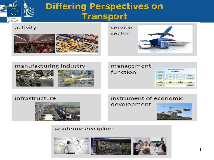 Differing Perspectives on Transport 4 