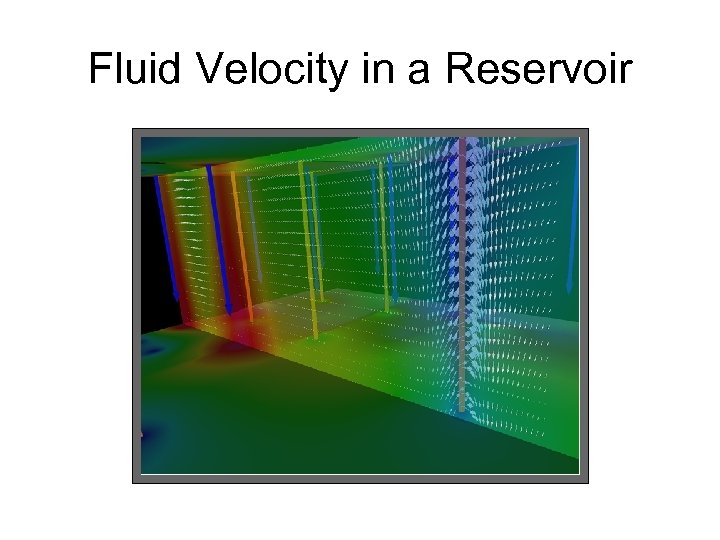 Fluid Velocity in a Reservoir 