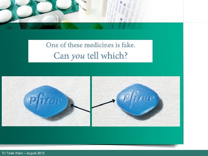 Dr. Tarek Kilani – August 2015 