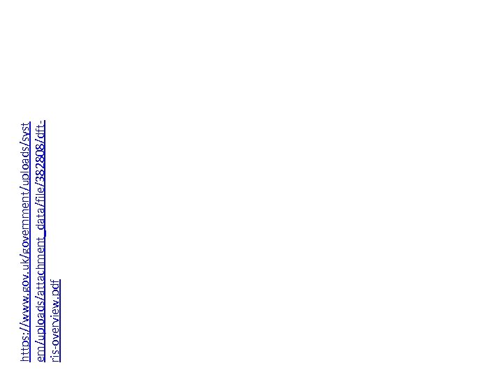 https: //www. gov. uk/government/uploads/syst em/uploads/attachment_data/file/382808/dftris-overview. pdf 