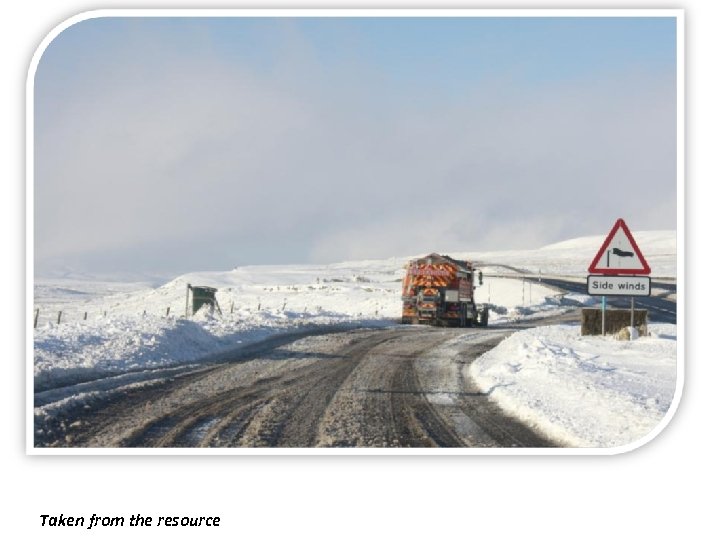 Taken from the resource 