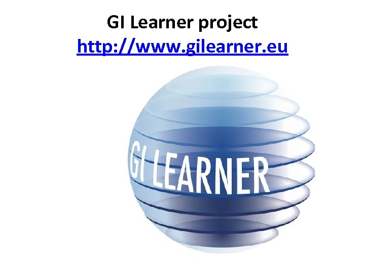 GI Learner project http: //www. gilearner. eu 