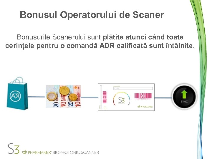 Bonusul Operatorului de Scaner Bonusurile Scanerului sunt plătite atunci când toate cerințele pentru o