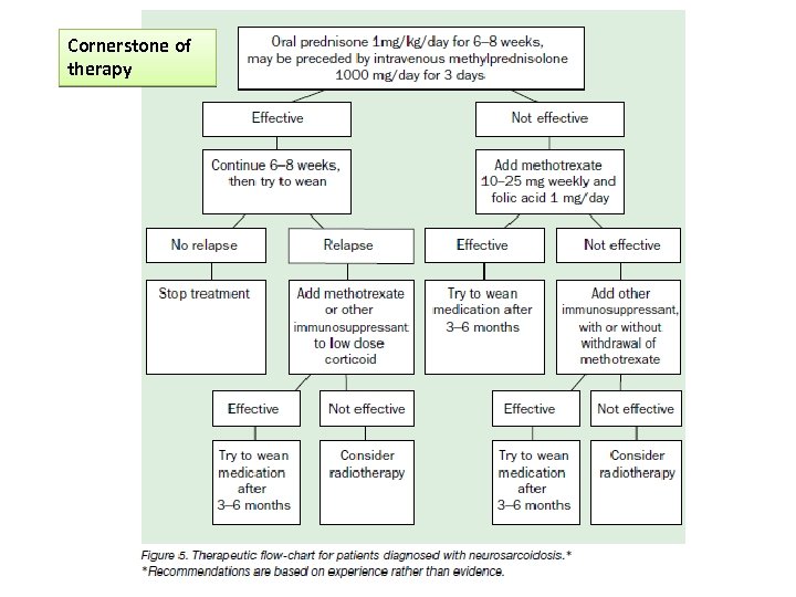 Cornerstone of therapy 