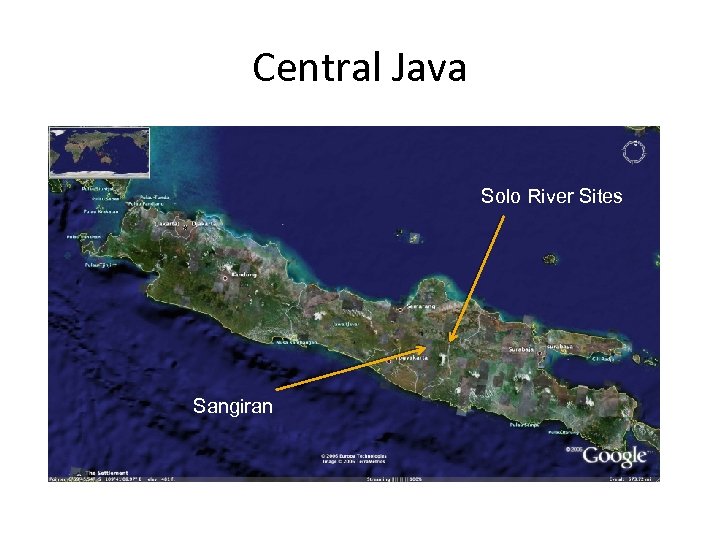Central Java Solo River Sites Sangiran 