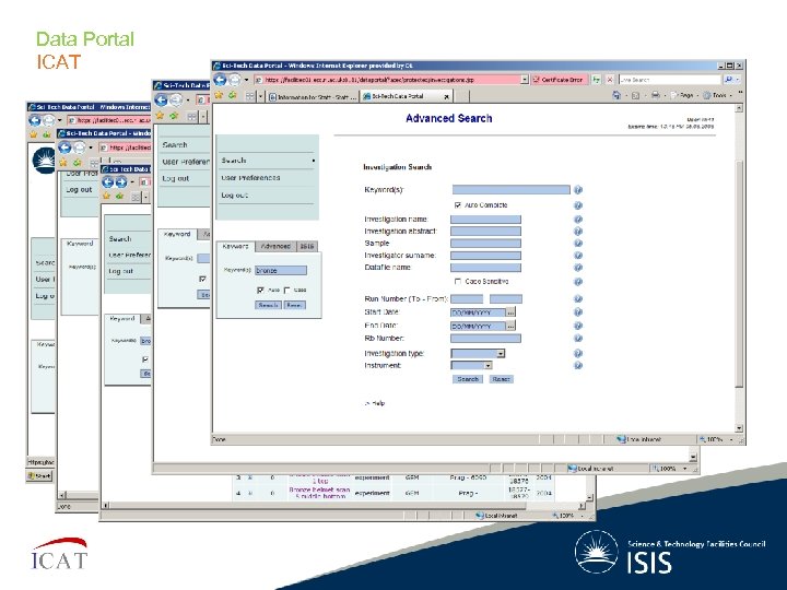 Data Portal ICAT 