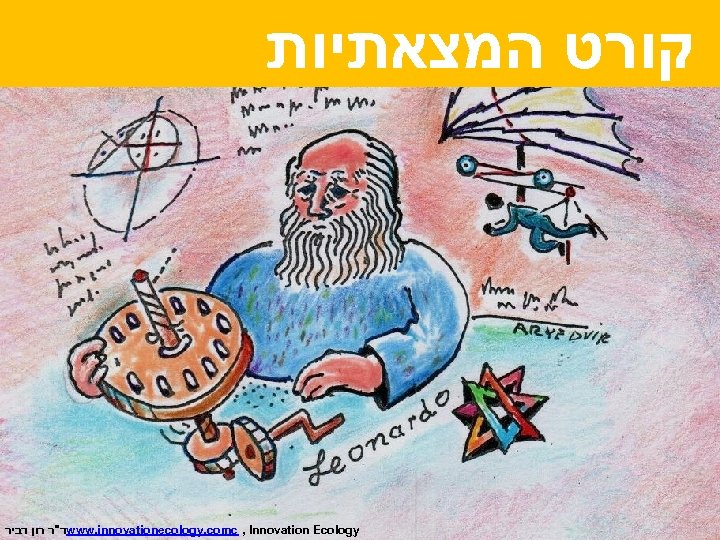  קורט המצאתיות ט ד"ר רון דביר www. innovationecology. comc , Innovation Ecology 