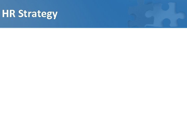 HR Strategy 