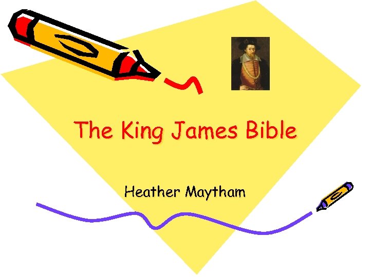 The King James Bible Heather Maytham 