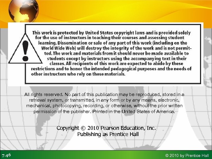 All rights reserved. No part of this publication may be reproduced, stored in a