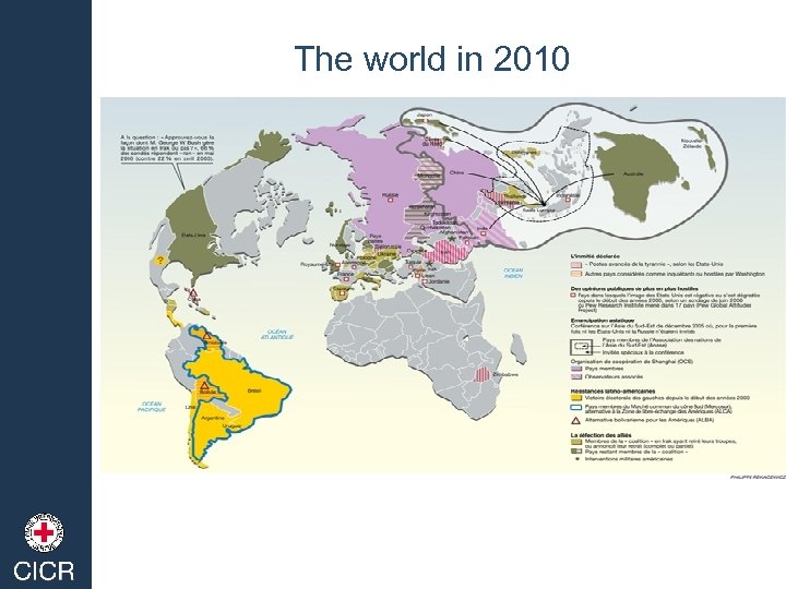 The world in 2010 