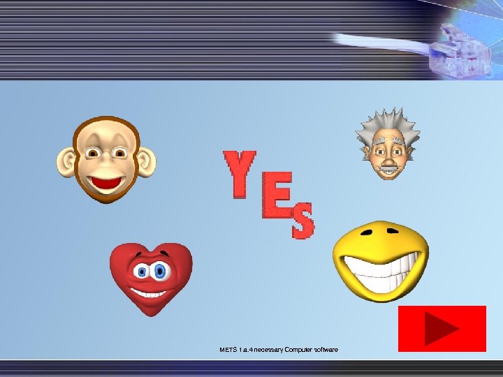 METS 1. a. 4 necessary Computer software 