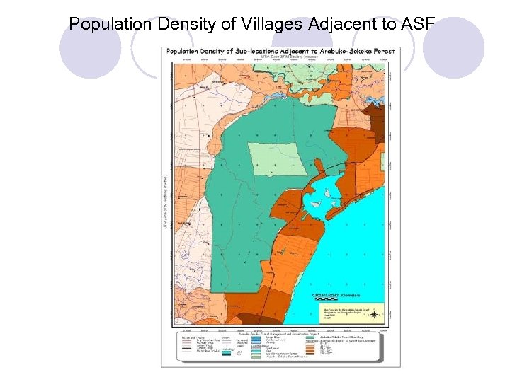 Population Density of Villages Adjacent to ASF 