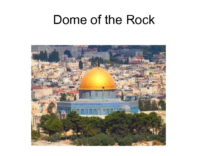 Dome of the Rock 