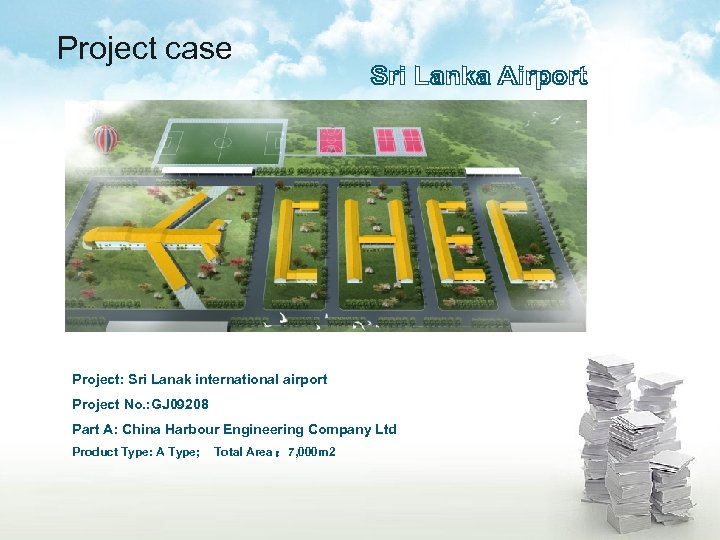 Project case Project: Sri Lanak international airport Project No. : GJ 09208 Part A: