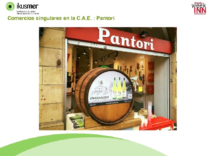 Comercios singulares en la C. A. E. : Pantori 59 IKUSMER TREND FILES 