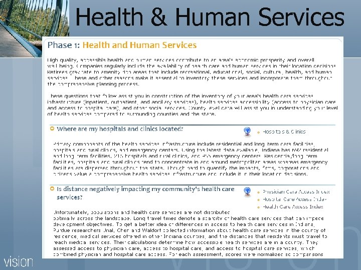 Health & Human Services 