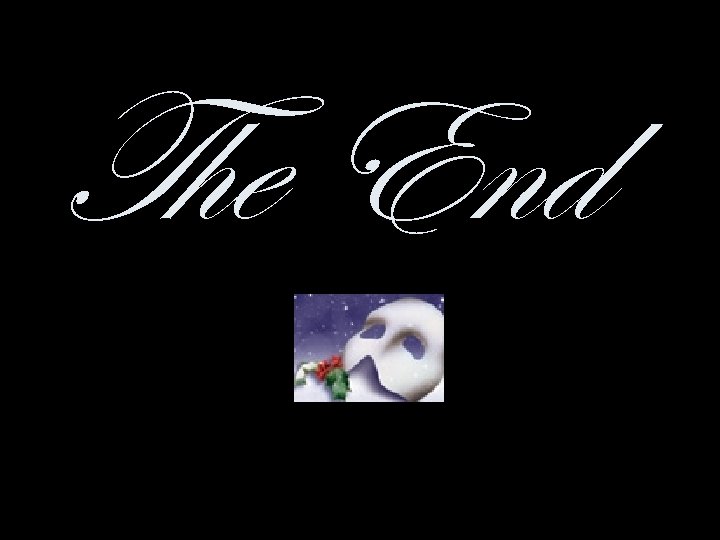 The End 