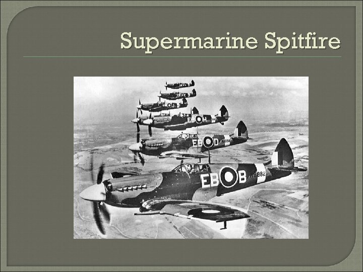 Supermarine Spitfire 