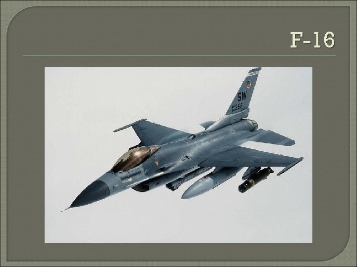 F-16 