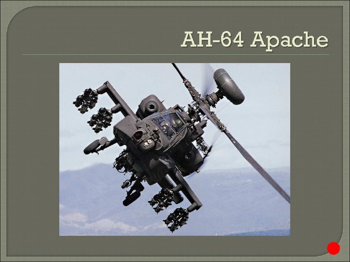 AH-64 Apache 