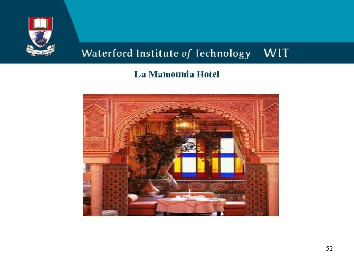 La Mamounia Hotel 52 