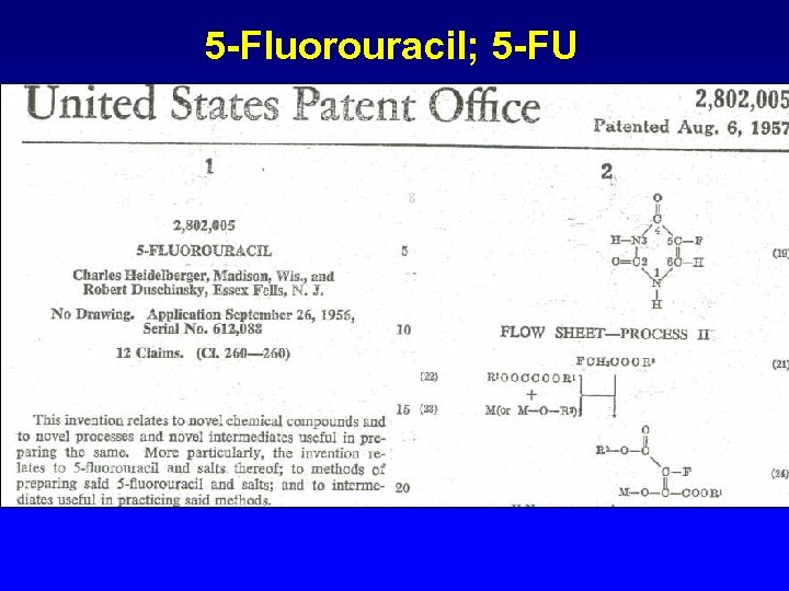 5 -Fluorouracil; 5 -FU 