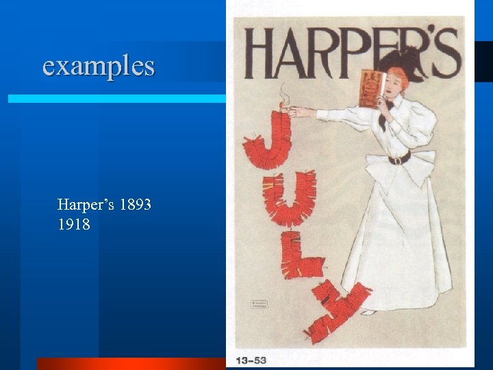 examples Harper’s 1893 1918 