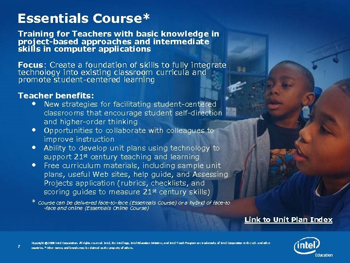 Essentials Course* Training for Teachers with basic knowledge in project-based approaches and intermediate skills